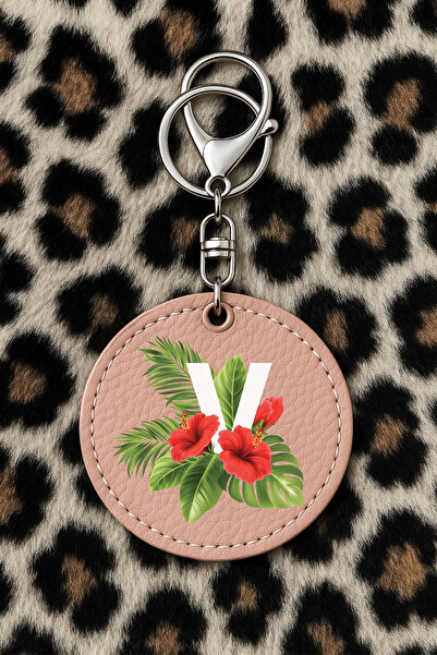 Cekuonline Collectible Leather Keychain with Humorous Print and Hook Powderpi...