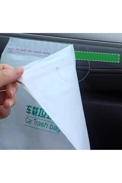 dreamplus hayalinin ötesinde Practical Waterproof Auto Car Garbage Bag Adhesive 20 Pieces 28X15