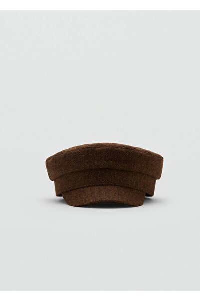 MANGO Woman Yün baker şapkası