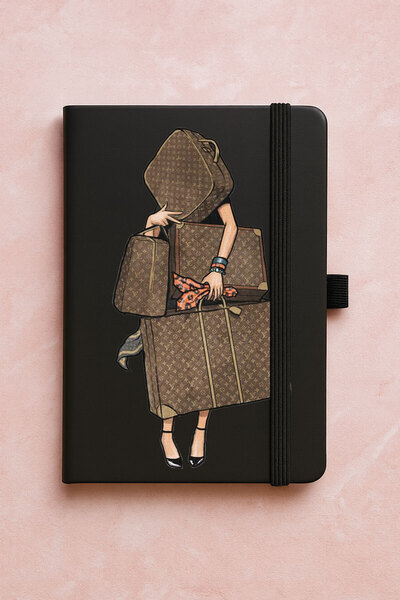 Cekuonline Promotional Undated Premium Thermo Notebook Patterned 192 Sheets - Shopping Passion