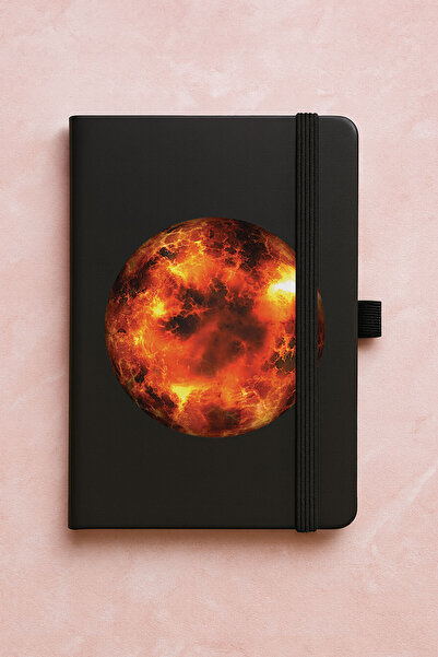 Cekuonline Promotional Undated Premium Thermo Notebook Patterned 192 Sheets - Crater