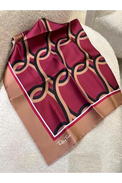 PAPLİO FERRE Eșarfă din mătase Twill cu model Pablio Ferre Burgu