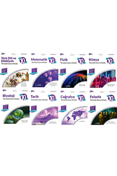 Palme Yayınevi 10.SINIF TÜM DERSLER TEMATİK SORU KİTABI *YENİ MAARİF MODELİ* ...