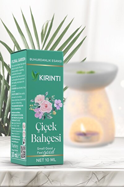 KIRINTI 2000 Çiçek Bahçesi Esansı 10 ml – Buhurdanlık, Difüzör ve Oda Kokusu