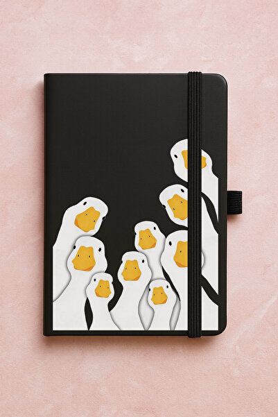 Cekuonline دفتر ملاحظات حراري فاخر غير مؤرخ للترويج، منقوش، 192 ورقة - فريق داك