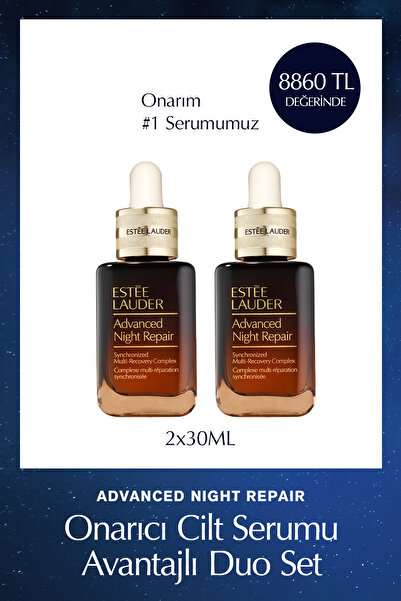 Estee Lauder Advanced Night Repair Onarıcı Cilt Serumu Avantajlı Duo Set 2 Li...