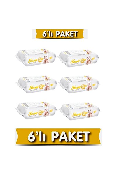 Sleepy الحساسة 90 ورقة 6 عبوات مناديل مبللة ومناشف
