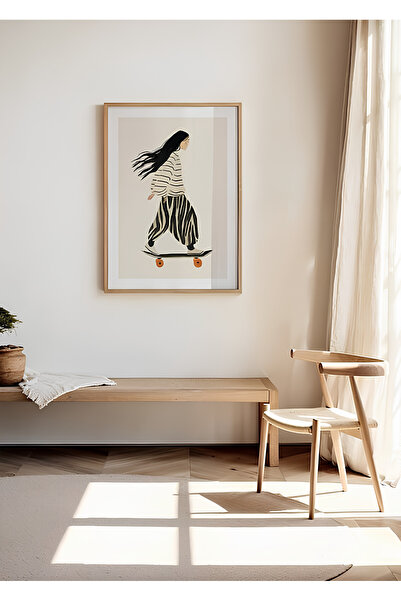 woodhomeworks Ένα τεμάχιο Διακόσμηση γραφείου σαλονιού ζωγραφική Vrynt