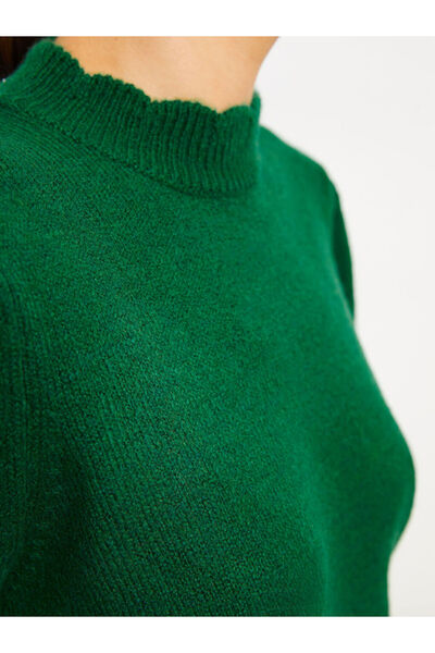 LC Waikiki Stand Collar Women's Knitwear Tunic