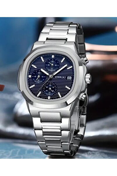 CRRJU Watch Business Class Full Function Active Steel Men's Wristwatch