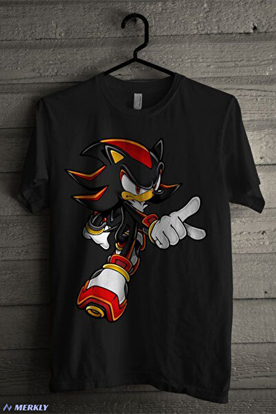 barsdepo تي شيرت مطبوع عليه صوت، تي شيرت أسود كبير الحجم للجنسين للأطفال/الكبار