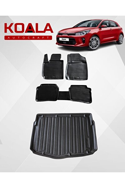 KoalaOtoTekstil KİA RİO HATCHBACK (2017-sonrası) Ile Uyumlu-Araca Özel Paspas...