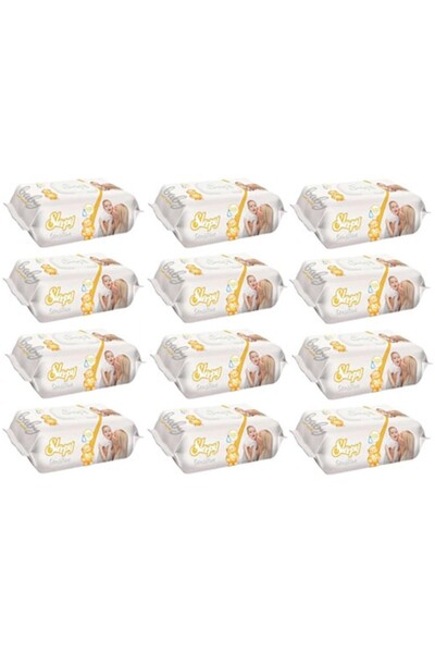Sleepy Sensitive 90 Wet Wipes 12 Pack