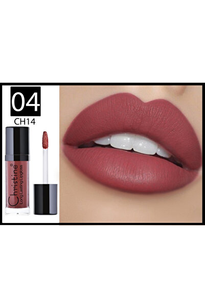 Christine ملمع شفاه يدوم طويلاً W04