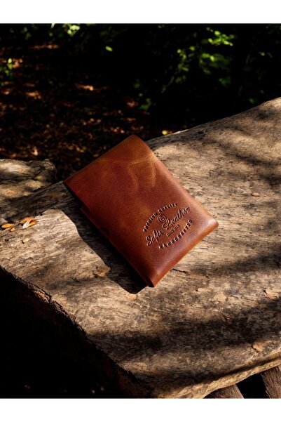 Kalkan deri Safir Leather Genuine Handmade Leather Card Holder – Minimalist, Slim, Vintage, Premium Design