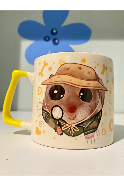 westartic هامستر حزين وحزين - مهنة: عالم الآثار (كوب/كأس)