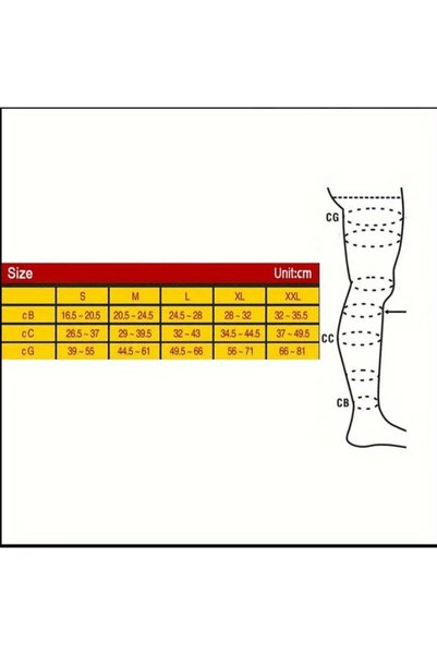 ORGANICYOU Yiwushi 1 Pair L-Xl Open-Toe Pressure Socks, Multi-Functional Calf-Sleep Elastic Compression
