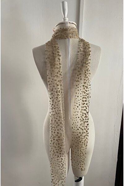 Nurcanilirboutique Pelerin tarzı uzun kuyruklu fular (2 metre civarı)