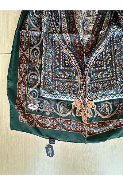 MİSS İPEK Elegant Paisley Patterned Silky Shawl 70 X 180