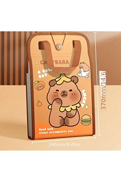 SANRIO CAPYBARA KAPİBARA DOSYA DUZENLEYICI A4 KLASÖR