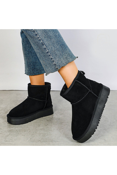 SOFILINE Ghete negre din piele naturală NN605 117