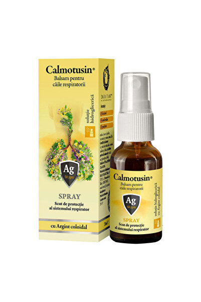 Dacia Plant Spray Calmotusin cu Argint Coloidal, 20ml, Dacia Plant