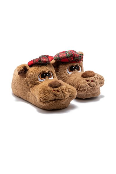 Twigy Roma Men's Animal Print Slippers Brown 41/46