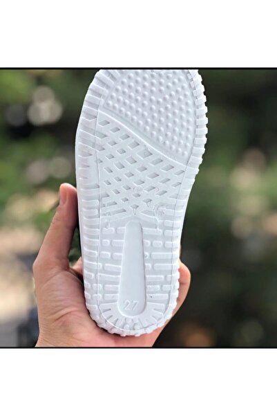 Pandalina Ortopedik kız Çocuk panduf Kreş ev okul ayakkabısı Kaydırmaz Taban cırt cırtlı kreş ayakkabısı