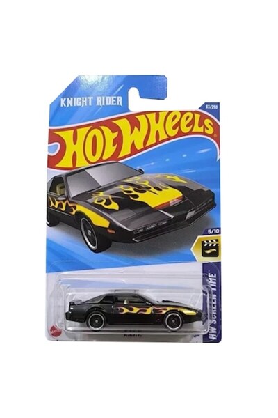 HOT WHEELS K.I.T.T Toy Car, 1:64, Black Model 2025