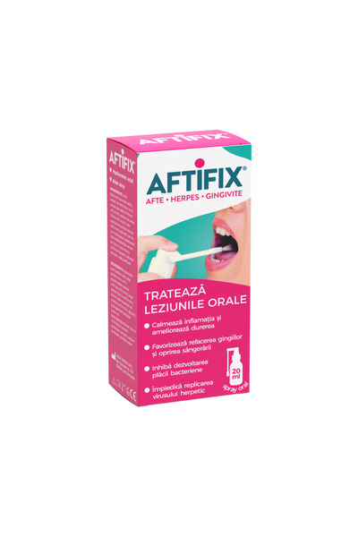 Fiterman Pharma Aftifix σπρέι για το στόμα, 20 ml, Fiterman Pharma
