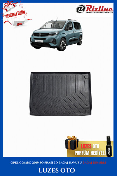 Rizline Opel Combo 3D Bagaj Havuzu Bagaj Demirli 2025 Model Uyumlu