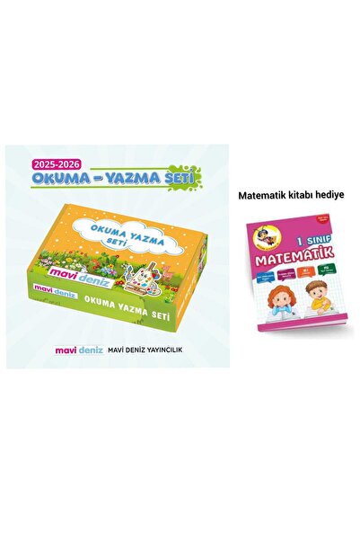 Mavi Deniz Yayınları 1. Sınıf Okuma Yazma Seti Son Baskı Maarif Modeli 2026