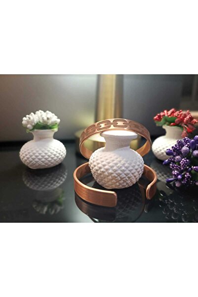 Neefy Pure Copper Bracelet All-Natural Ring Patterned 1Pcs