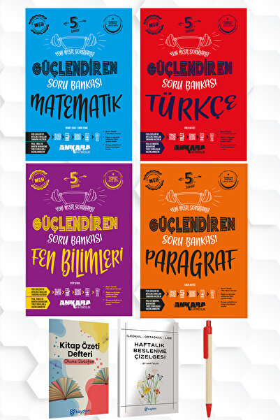 Ankara Yayıncılık 2026 5.SINIF MATEMATİK,TÜRKÇE,FEN BİLİMLERİ PARAGRAF SORU B...