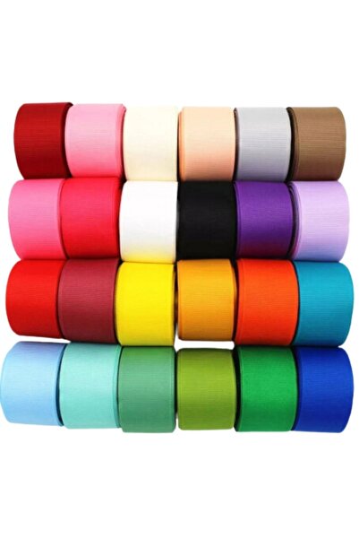 ForWhat Panglică neagră grosgrain de 10 m, 3 cm, pentru birou, acasă, birou, ...