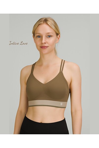 İntive Lingerie Mira, fără cusături, ușor căptușit, cu bretele duble, fără br...