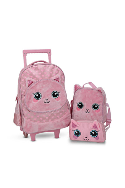 D Dive Pink Katy Set - 3 Pieces Trolley