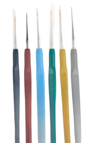 ForWhat Croșetat din dantelă cu mâner din silicon nr. 15 pentru birou, acasă,...