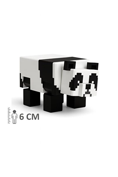 FigürDizayn Minecraft Panda Hareketli Eklemli Figür