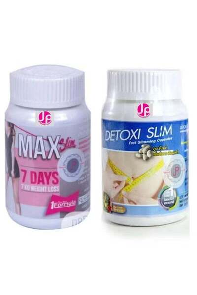 GP Detox Slim Organic Capsules 30 and Max Slim 7 Days Capsules 30