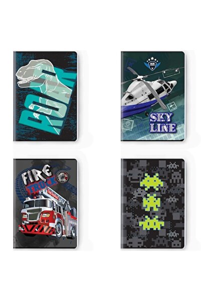 S COOL Set caiet S-cool, A5, 52 file, 75g, aritmetica, Premium, Boys Collection, 10 buc/set