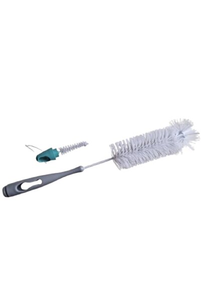 FRANDIS Set perii pentru curatare sticle, 2 in 1, Frandis, 36 cm, 10 cm, gri/...