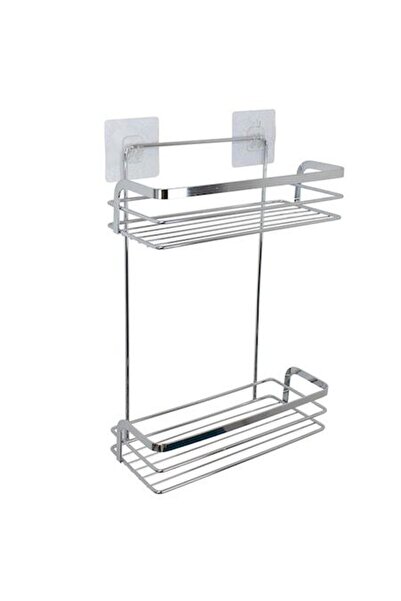 FRANDIS Etajera baie 2 nivele, raft dus, organizator bucatarie, Frandis, 25.5...