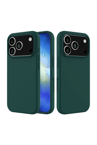 HANPORIUM Apple iPhone 17 Pro Compatible Silicone Case - Pastel Color Tone Fl...