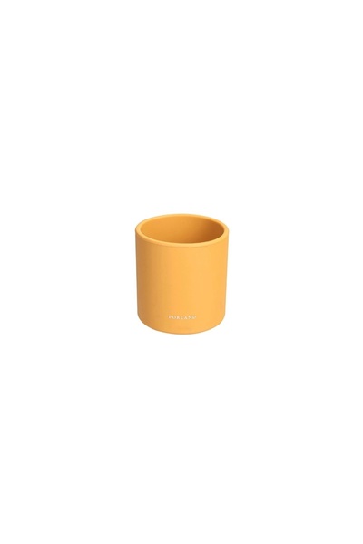 Porland Fancy Mustard Baby Silicone Drinking Cup 7 cm