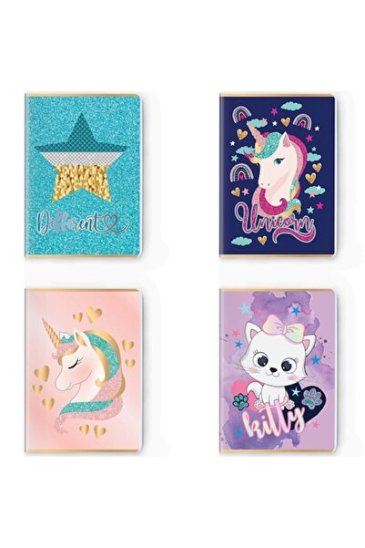 S COOL Set caiet S-Cool, A4, 52 file, 75g, dictando, Premium, Girls Collection, 10 buc/set