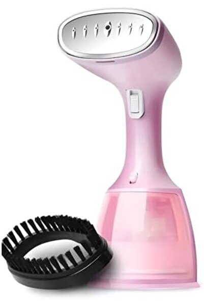 Generic Portable Garment Steamer 350ml, Rapid Heat-up 15 Seconds with Brush, Wrinkle Remover Clothes for Tra