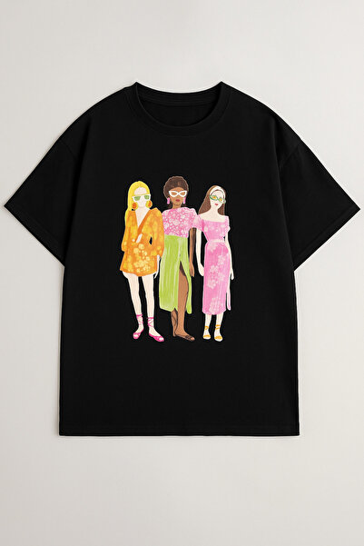 PONÇİK ΓΥΝΑΙΚΕΙΟ T-SHIRT OVERSIZE ΜΕ ΣΤΑΜΠΑ ΒΑΜΒΑΚΕΡΟ 24055-2