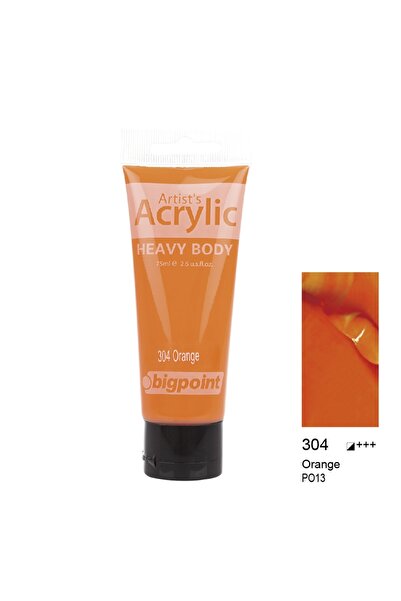 Bigpoint Akrilik Boya 75 ml Orange 304