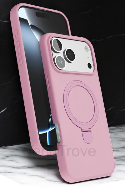 TechTrove حافظة لهاتف ابل ايفون 17 برو ماكس بتصميم ناعم وغطاء مخملي داخلي مع ...